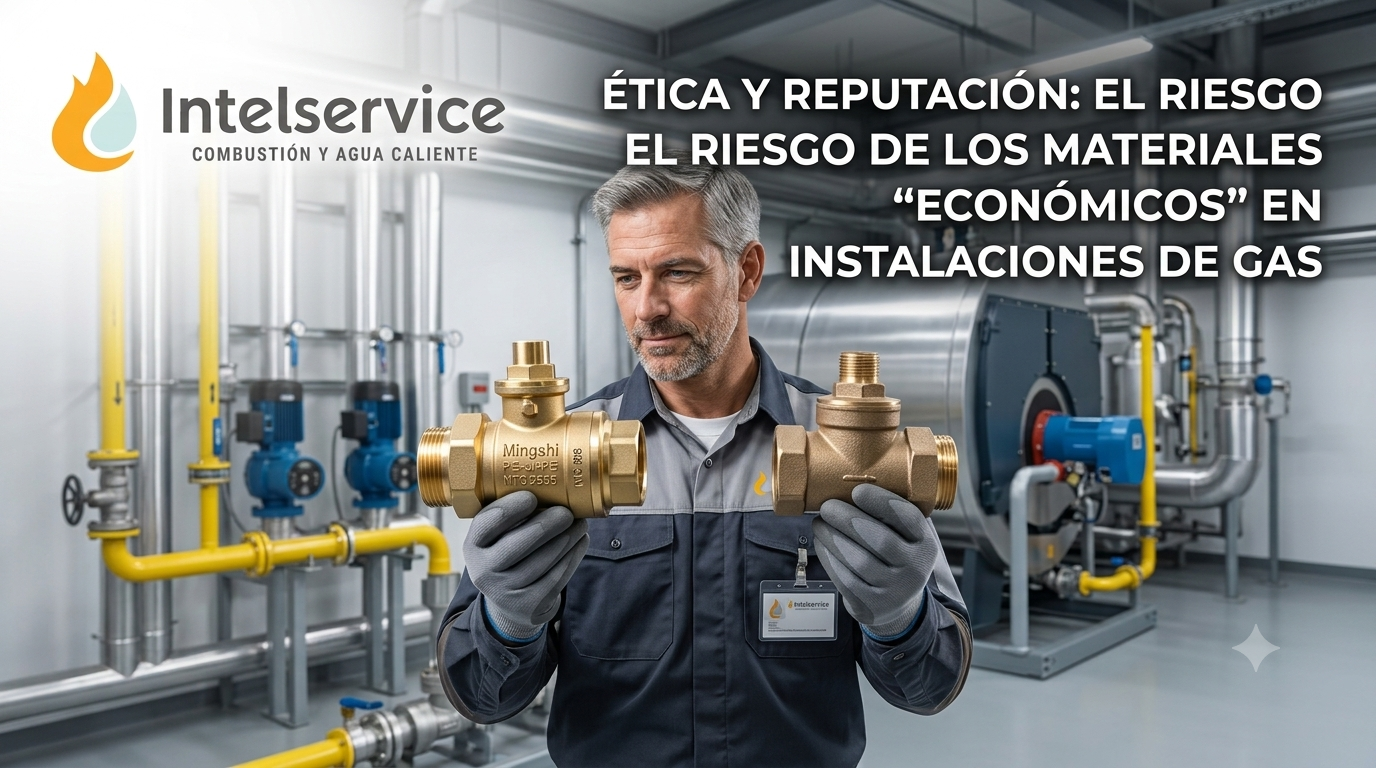 Ética y reputación: El riesgo de los materiales «económicos» en instalaciones de gas