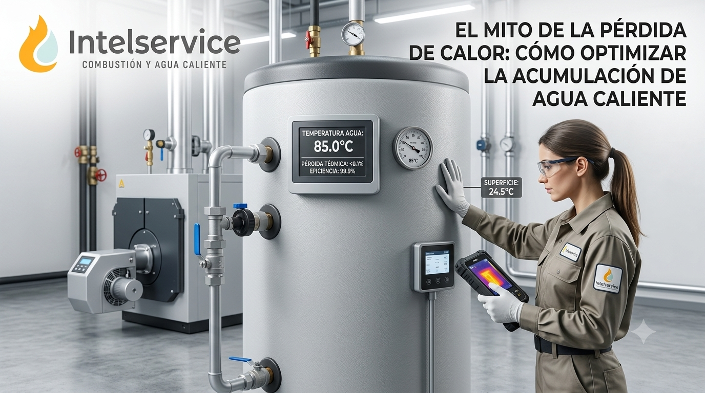 El mito de la pérdida de calor: Cómo optimizar la acumulación de agua caliente